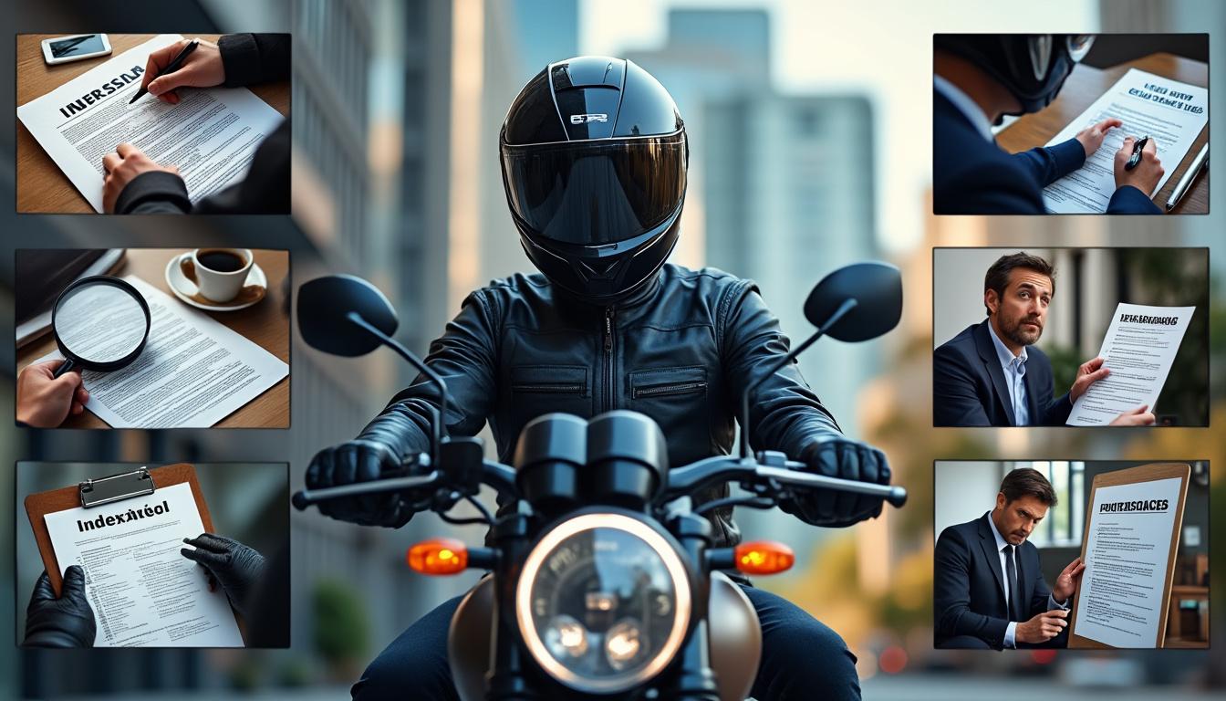 découvrez les 7 pièges classiques des contrats d'assurance moto et apprenez comment les éviter pour protéger efficacement votre deux-roues.